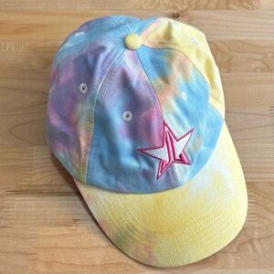 Jeffree Star Women's Limited Edition Embroidered Tie Dye Hat Cap